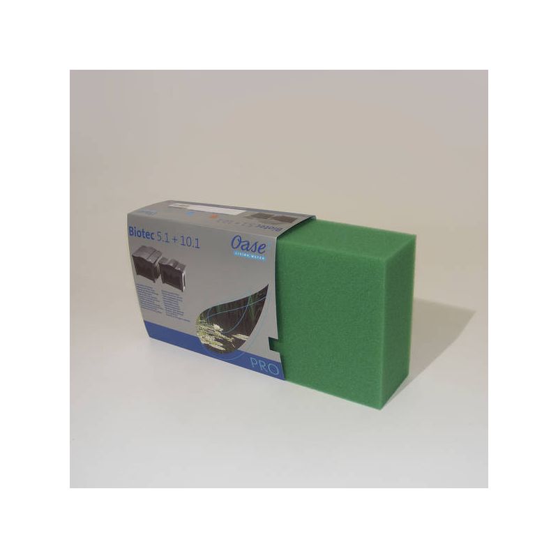 Mousse filtrante verte BioSmart 18000 / 20000 / 30000 / 36000 et BioTec 5.1 / 10.1