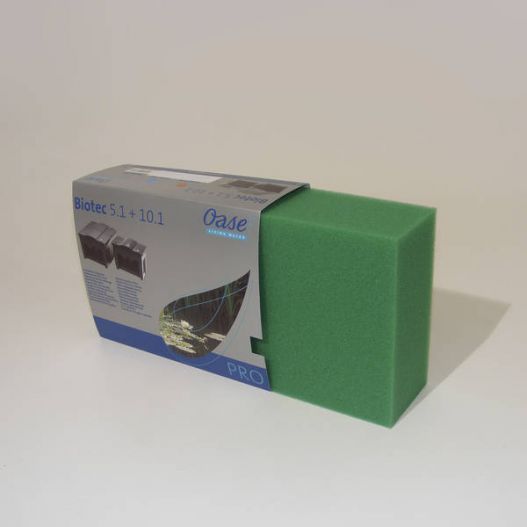 Mousse filtrante verte BioSmart 18000 / 20000 / 30000 / 36000 et BioTec 5.1 / 10.1