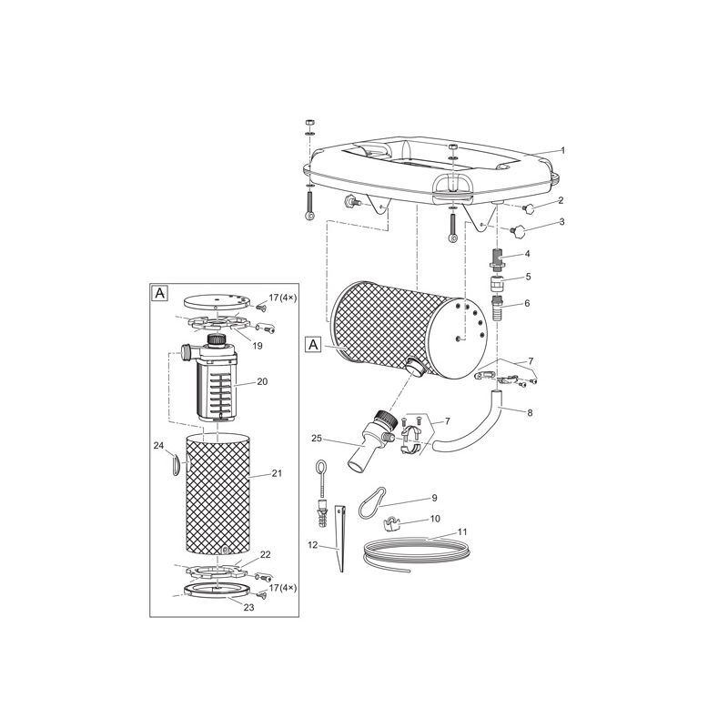 Schema AquaAir 250 Oase