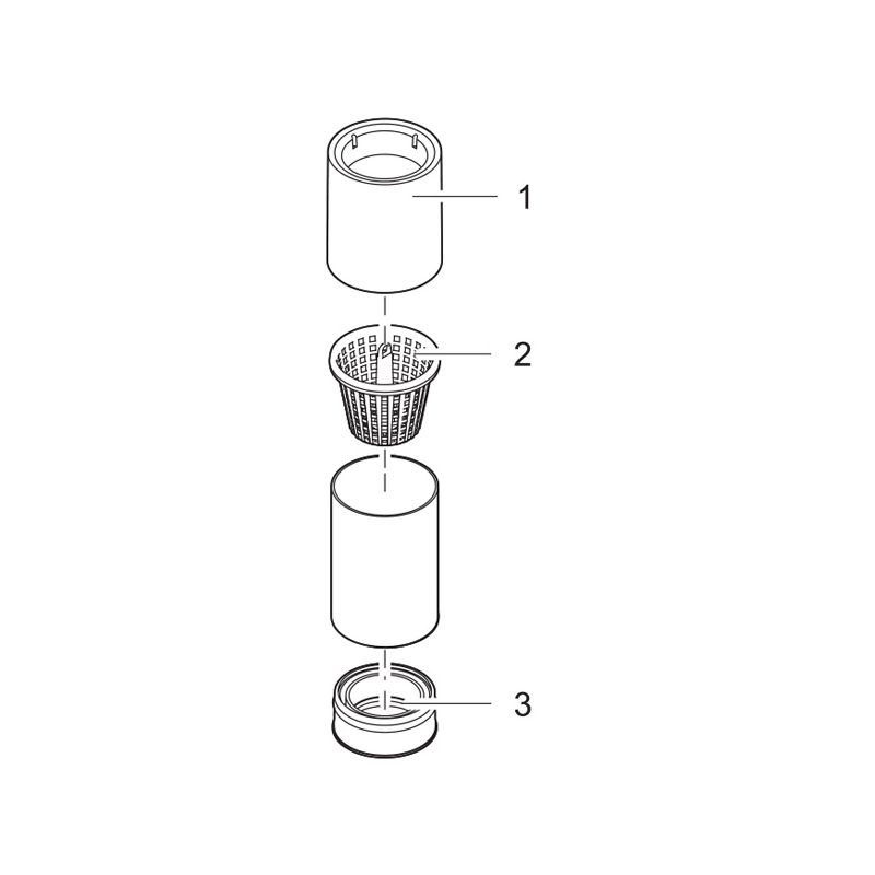 Schema AquaSkim Gravity Oase