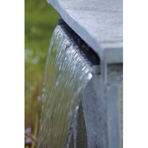 Lame d'eau en acier inox Waterfall 30 cm OASE