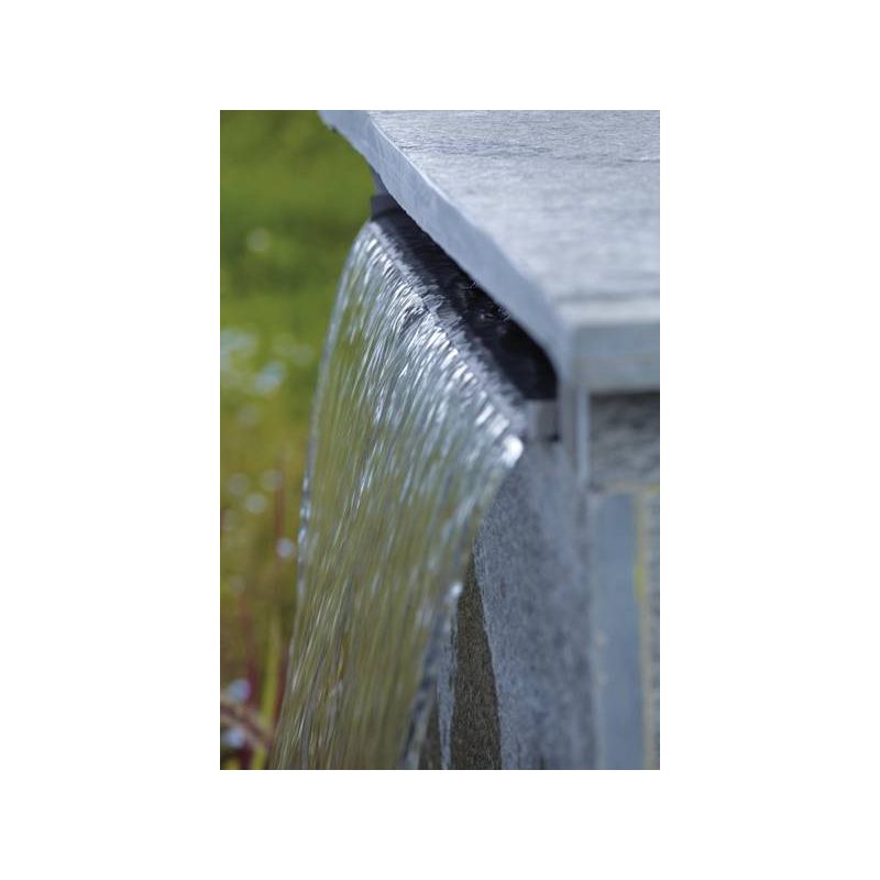 Lame d'eau en acier inox Waterfall 30 cm OASE