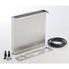 Kit Pied Lame d'eau Waterfall Set 60 cm inox OASE