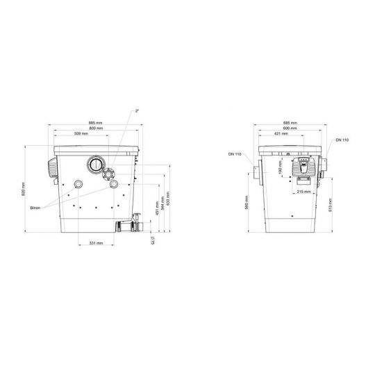 Schema ProfiClear Premium Compact EGC Pompage OASE