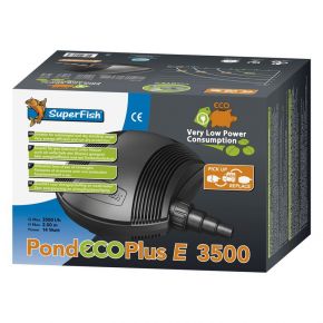 Boite Pompe de bassin PondEco Plus E3500 Superfish