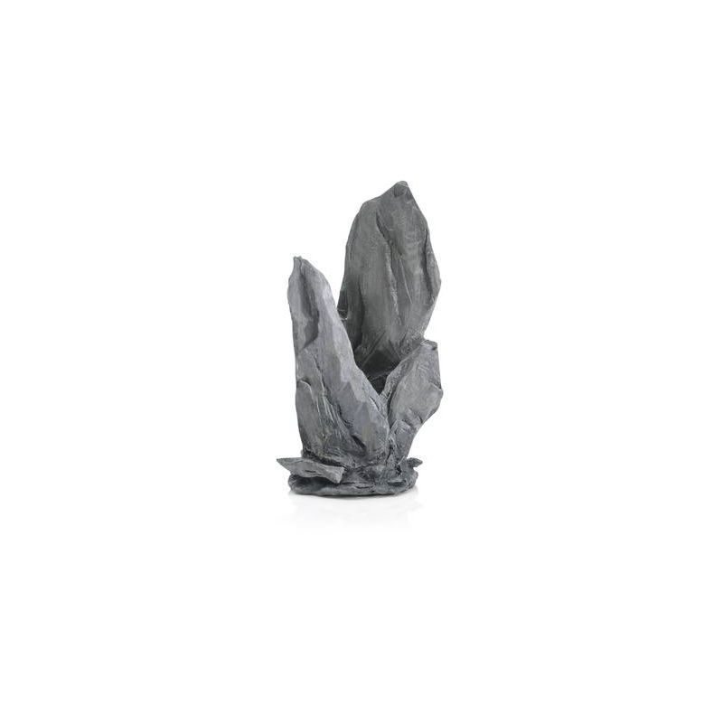 biOrb Moyen décor gris rochers verticaux