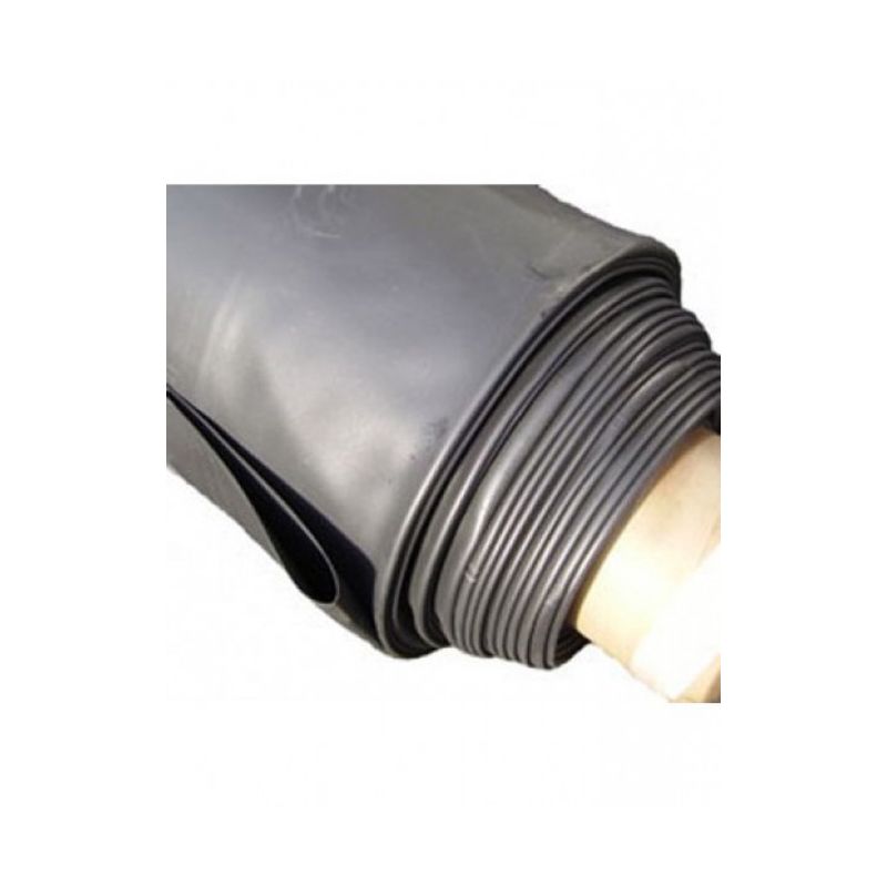 Bâche Pour Bassin EPDM 2m X 2m (0.4mm) - Membrane Étanche Souple Pour Étang à Poissons, Fontaine, Jardin