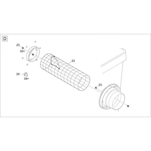 Schema 1 ProfiClear Premium Module Moving Bed Oase