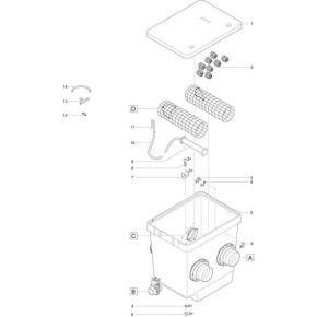 Schema 2 ProfiClear Premium Module Moving Bed Oase