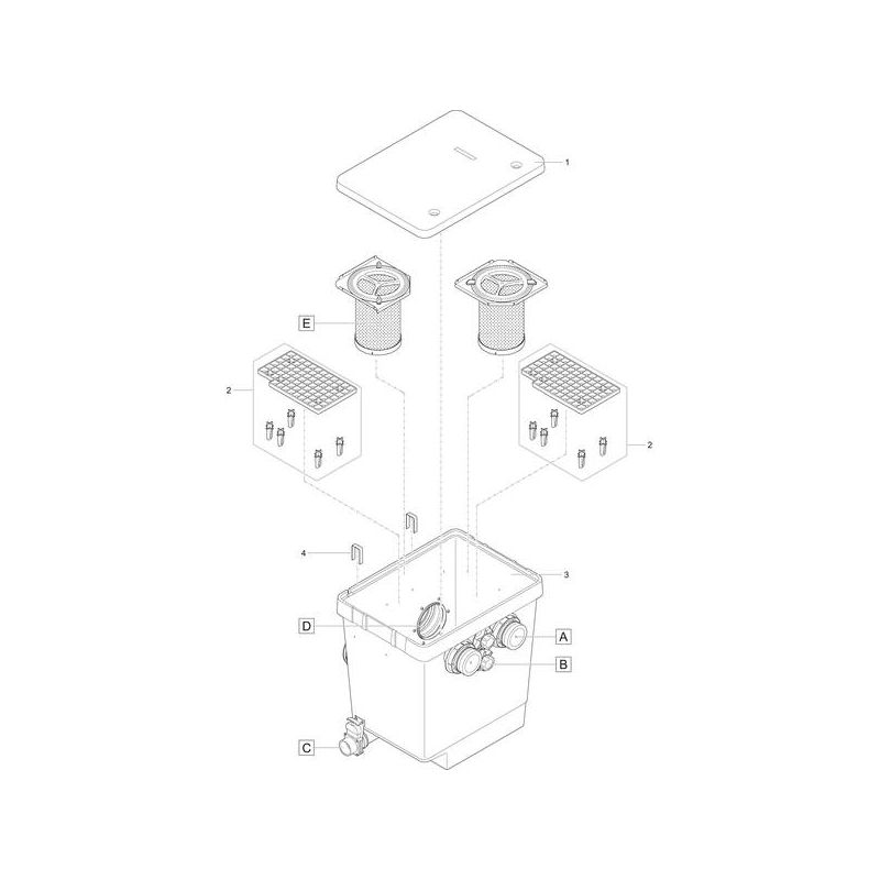 Schema 1 ProfiClear Premium Module individuel Oase