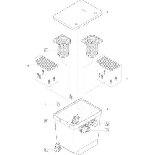 Schema 1 ProfiClear Premium Module individuel Oase