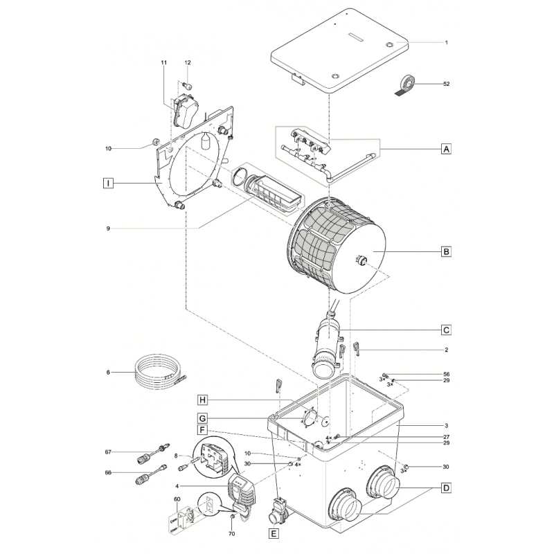 ProfiClear Premium DF-L Pump-Fed EGC