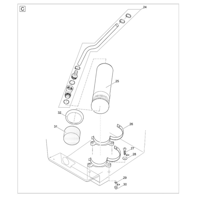 Schema 4 ProfiClear Premium DF-L Pump-Fed EGC