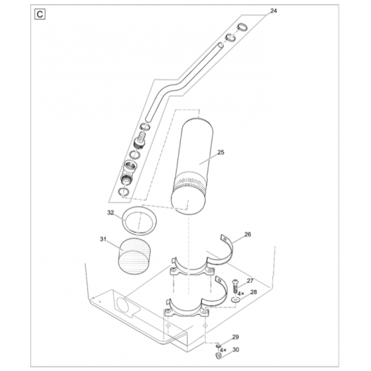 Schema 4 ProfiClear Premium DF-L Pump-Fed EGC