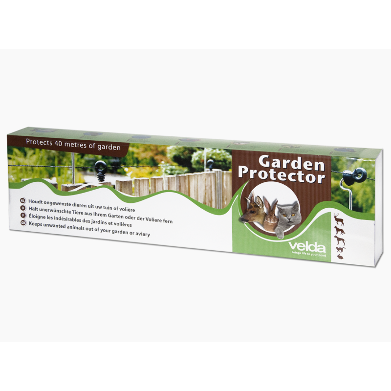 Protection de jardin par clôture électrique