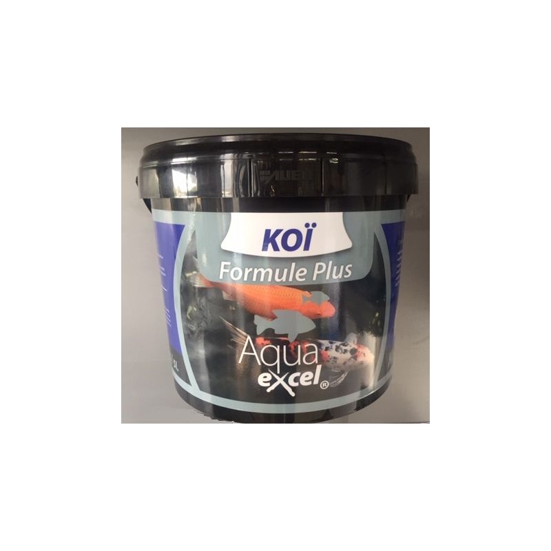 Nourriture Carpe Koi Formule plus 10L Aqua Excel