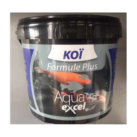 Nourriture Carpe Koi Formule plus 10L Aqua Excel