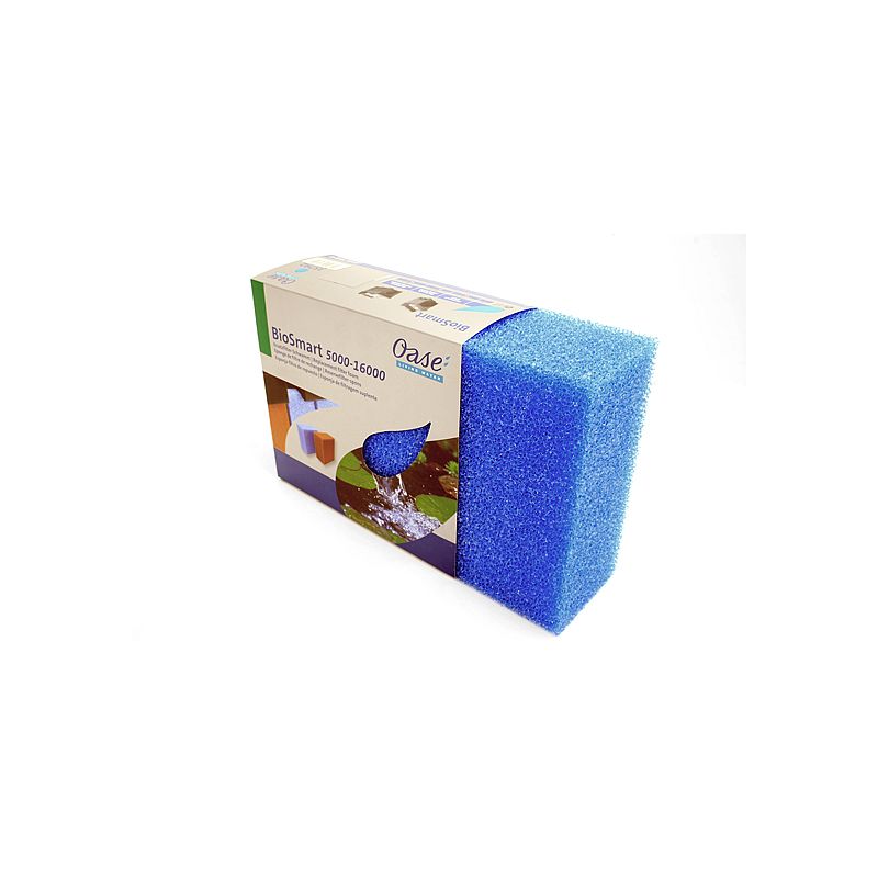 Mousse filtrante bleue BioSmart 5000 / 7000 / 8000/ 14000/ 16000 Oase