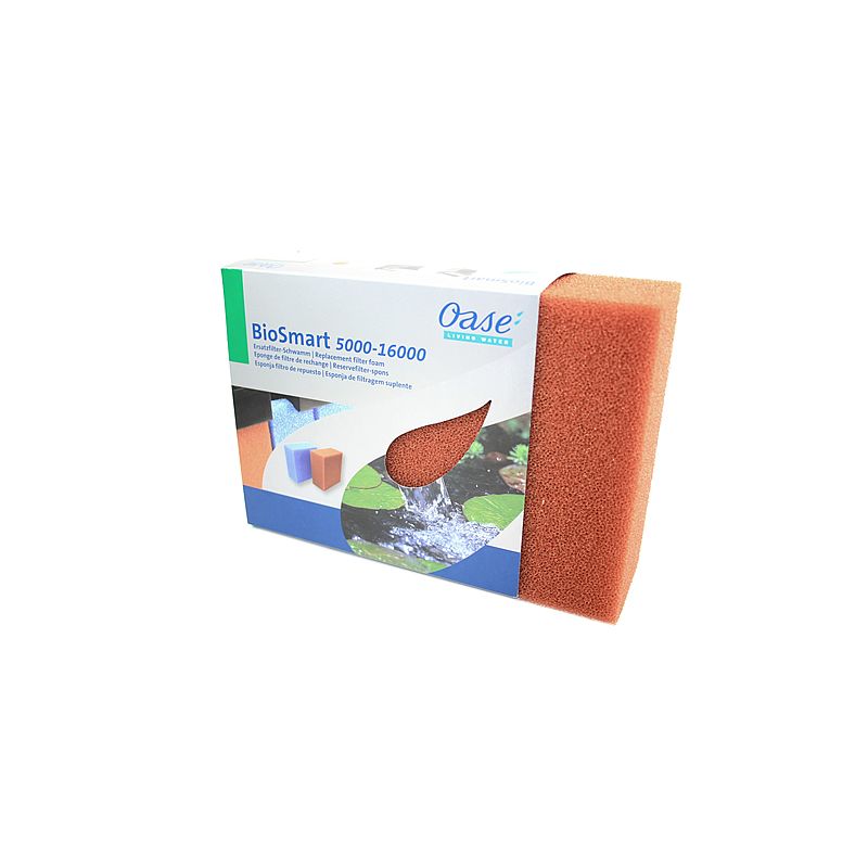 Mousse filtrante rouge BioSmart 5000 / 7000 / 8000 / 14000 / 16000 Oase
