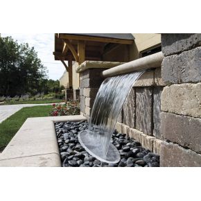 Exemple 2 Anti éclaboussure pour lame d'eau 90 cm OASE