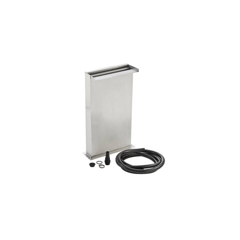 Kit Pied Lame d'eau Waterfall Set 30 cm inox OASE