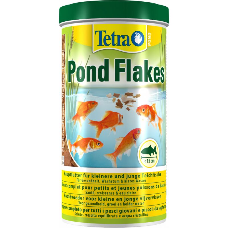 Nourriture poisson Tetra Pond Flakes 1L