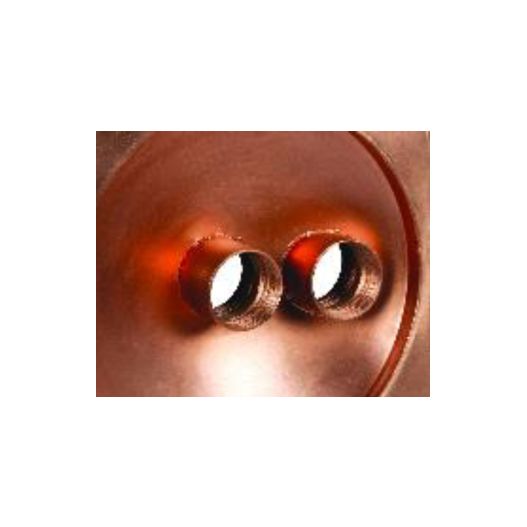 Zoom Bol cuivre Rond D60