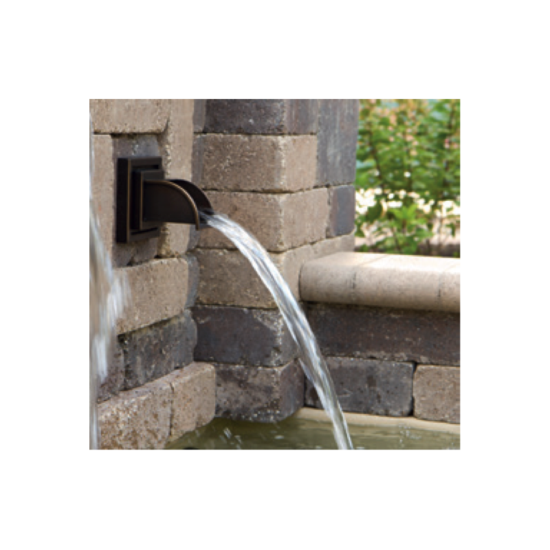 Photo Déversoir fontaine Rhombus cuivre