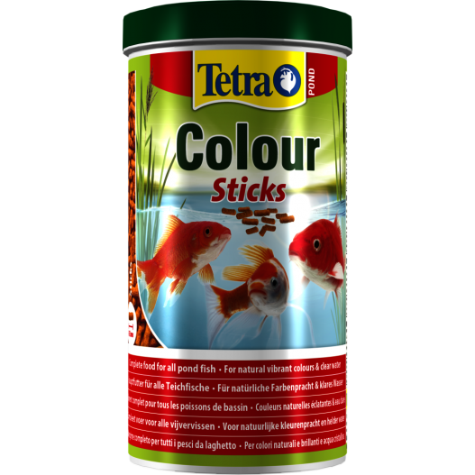 Nourriture poisson Tetra Pond Colour Sticks 1L