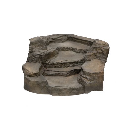 Eléments de cascade pour bassin grand canyon falaise gris