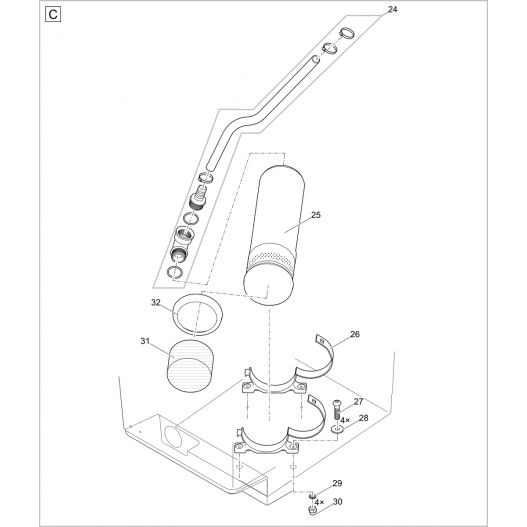 Schema 4 ProfiClear Premium DF-L gravity-fed EGC