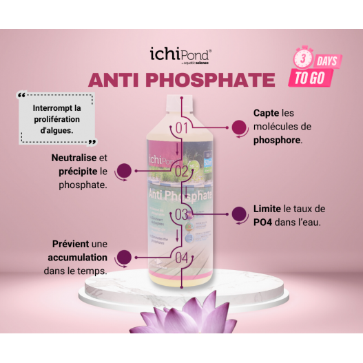 Affiche 1 Anti Phosphate 25m³ Aquatic science