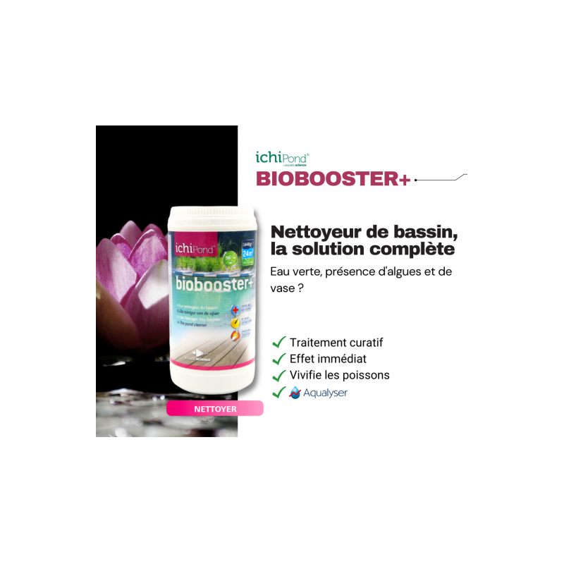 Affiche 2 Biobooster+ 40000 (40m³) Aquatic Science
