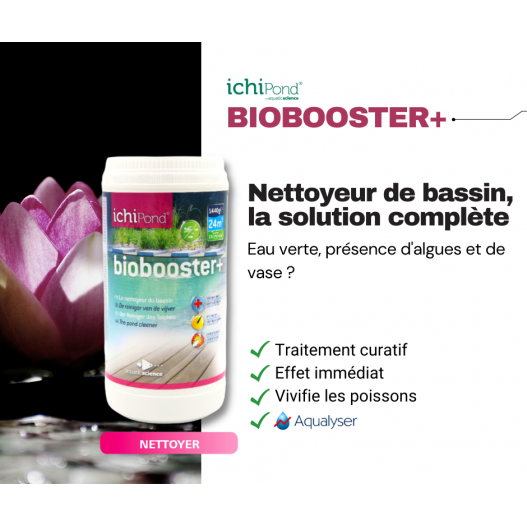 Affiche 2 Biobooster+ 40000 (40m³) Aquatic Science