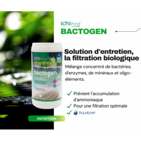 Affiche 2 Bactogen 500000 (500m³) Aquatic science