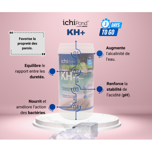 Kh + 5Kg contre les algues et la vase pour baignade bio