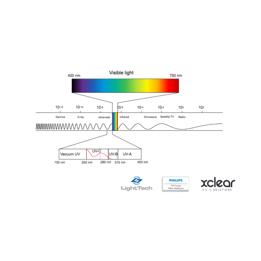 La filtration par UV du bassin