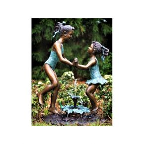 Statue Bronze la danse des filles