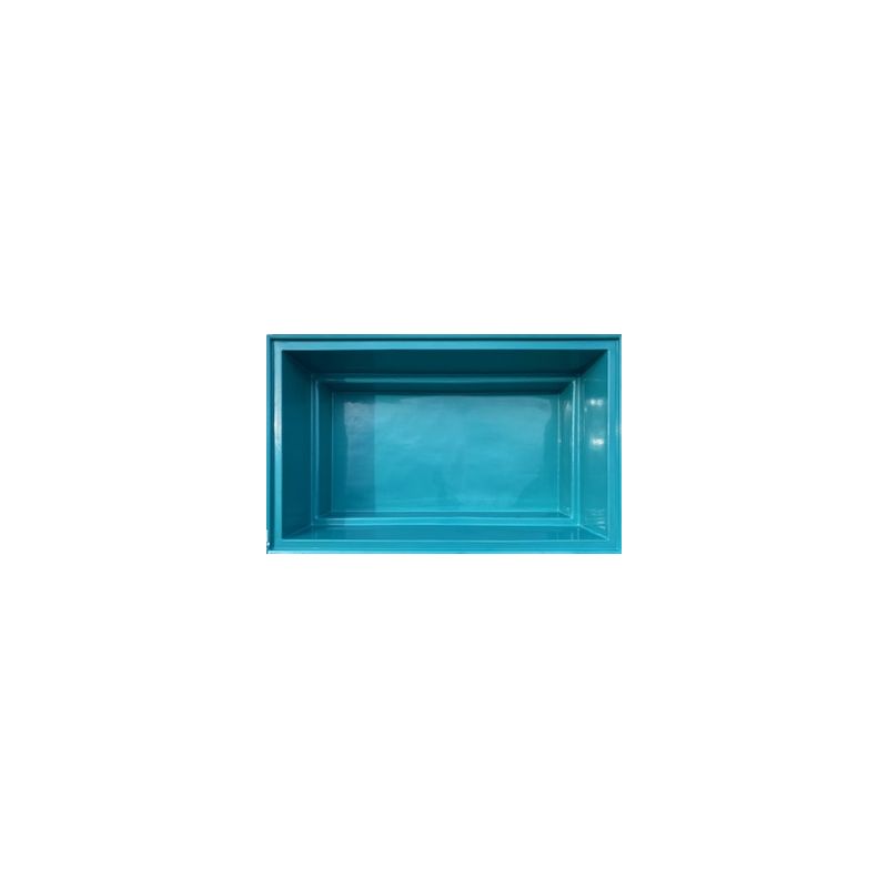 Mini Piscine 340 x 215 x 90 cm 5000L Bleu de face