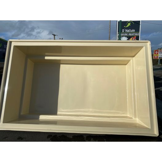 Photo 3 Mini Piscine Rectangulaire 340 x 215 x 90 cm 5000L Beige