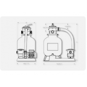 Platine de Filtration mini piscine 400