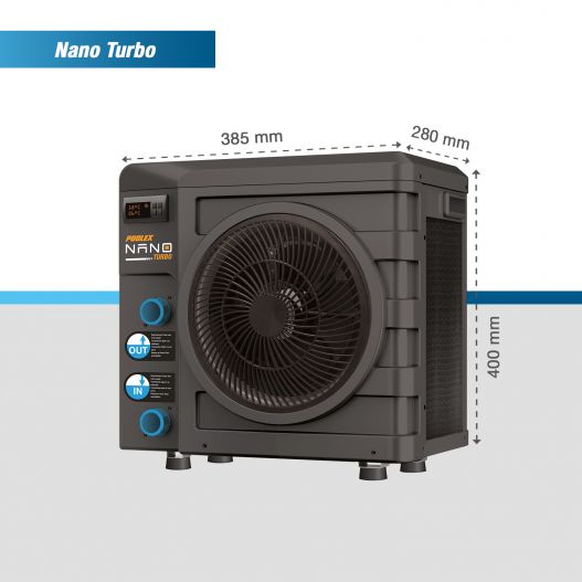 Echelle Pompe à chaleur Nano turbo 3kw