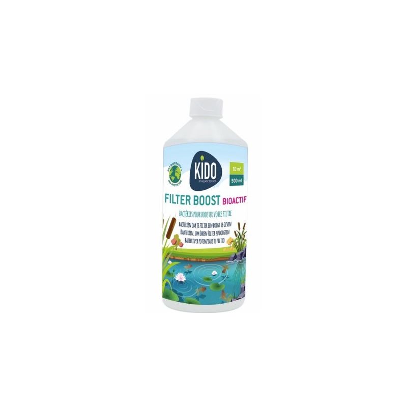 Traitement bactéries KIDO filter boost 1L