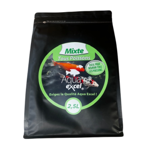 Nourriture poisson Aqua Excel Mixte 2,5L