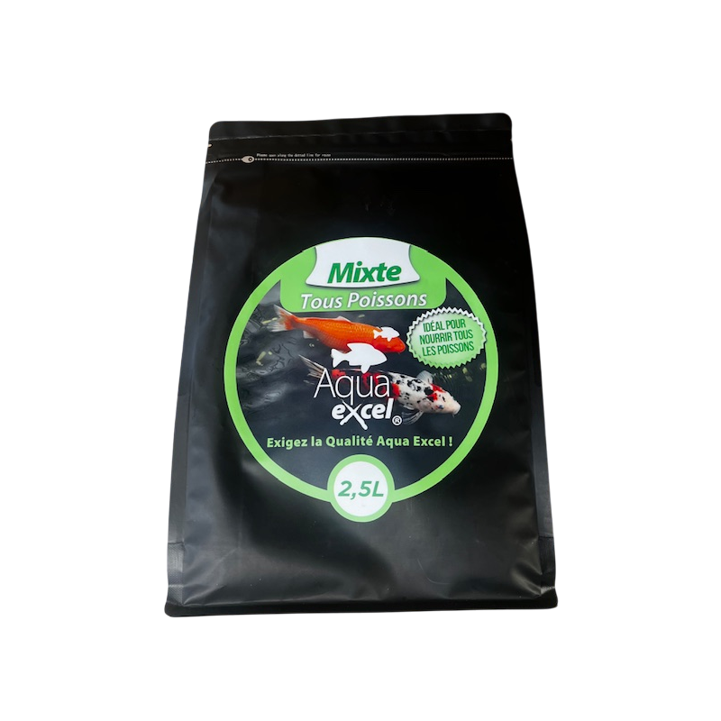 Nourriture poisson Aqua Excel Mixte 2,5L