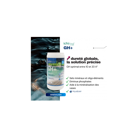 Affiche 2 GH + quatic science 1KG (10m3)