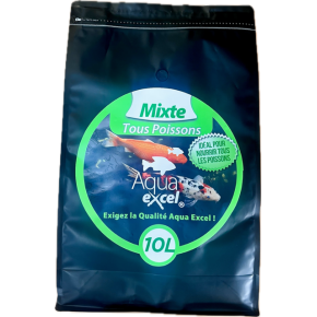 Nourriture poisson Mixte 10L Aqua Excel
