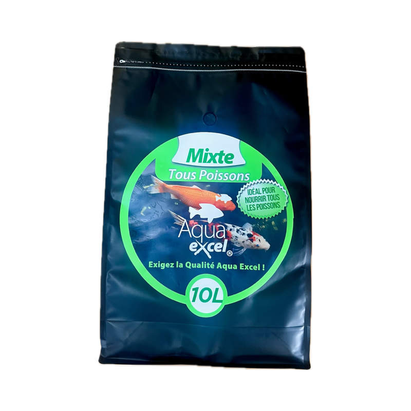 Nourriture poisson Mixte 10L Aqua Excel