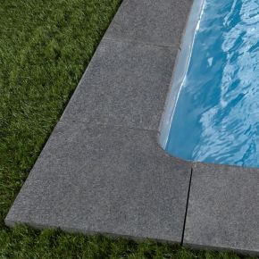 Kit Margelle Pierre Bleu 1er choix pour mini piscine