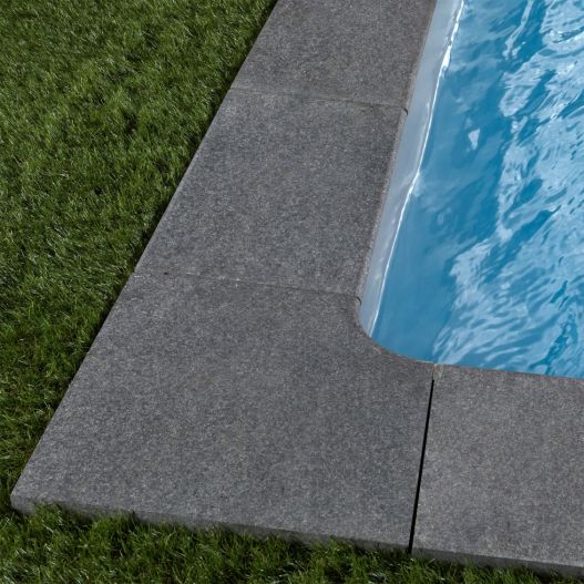 Kit Margelle Pierre Bleu 1er choix pour mini piscine